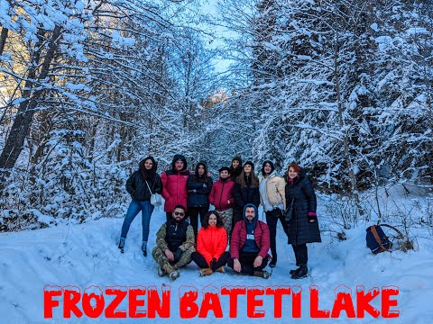 Frozen Bateti Lake - გაყინული ბატეთის ტბა